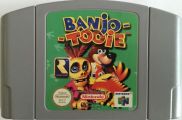 Scan of cartridge of Banjo-Tooie