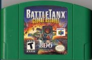 Scan of cartridge of Battletanx: Global Assault