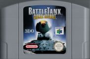 Scan of cartridge of Battletanx: Global Assault