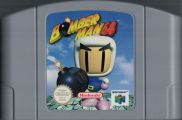 Scan of cartridge of Bomberman 64