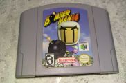 Scan of cartridge of Bomberman 64