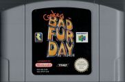 Scan of cartridge of Conker's Bad Fur Day