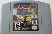 Scan of cartridge of Destruction Derby 64