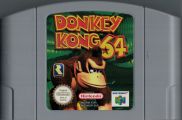 Scan of cartridge of Donkey Kong 64
