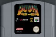 Scan de la cartouche de Doom 64