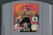 Scan of cartridge of Duke Nukem 64