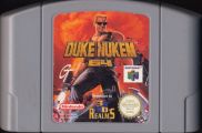 Scan of cartridge of Duke Nukem 64