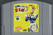 Scan of cartridge of Earthworm Jim 3D