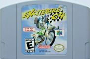 Scan of cartridge of Excitebike 64