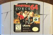 Scan of cartridge of Fighting Force 64