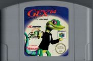 Scan of cartridge of Gex 64: Enter the Gecko