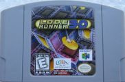 Scan of cartridge of Lode Runner 3D