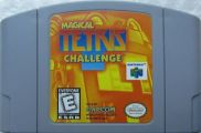 Scan of cartridge of Magical Tetris Challenge
