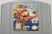 Scan of cartridge of Mario Golf