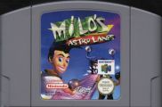Scan of cartridge of Milo's Astro Lanes
