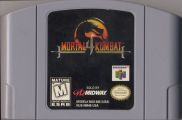 Scan de la cartouche de Mortal Kombat 4