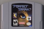 Scan of cartridge of Perfect Dark