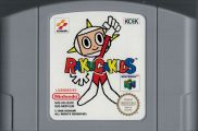 Scan of cartridge of Rakuga Kids