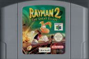 Scan of cartridge of Rayman 2: The Great Escape