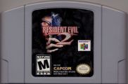 Scan of cartridge of Resident Evil 2