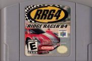 Scan of cartridge of Ridge Racer 64