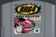 Scan of cartridge of Ridge Racer 64