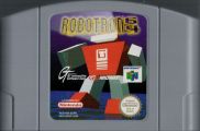 Scan of cartridge of Robotron 64