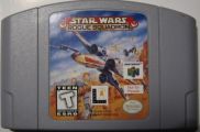 Scan of cartridge of Star Wars: Rogue Squadron - Not For Resale