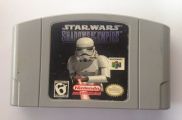 Scan of cartridge of Star Wars: Shadows of the Empire