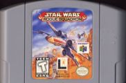 Scan of cartridge of Star Wars: Rogue Squadron