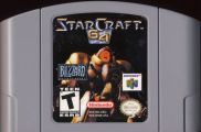 Scan de la cartouche de Starcraft 64