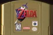 Scan of cartridge of The Legend Of Zelda: Ocarina Of Time