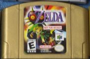 Scan of cartridge of The Legend Of Zelda: Majora's Mask - Not For Resale