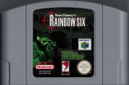 Scan of cartridge of Tom Clancy's Rainbow Six