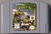 Scan of cartridge of Turok: Dinosaur Hunter