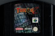 Scan of cartridge of Turok 2: Seeds Of Evil