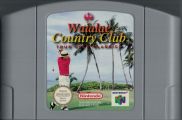 Scan of cartridge of Waialae Country Club: True Golf Classics