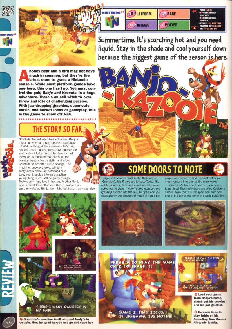 Banjo-Kazooie - Nintendo 64 - Nerd Bacon Magazine