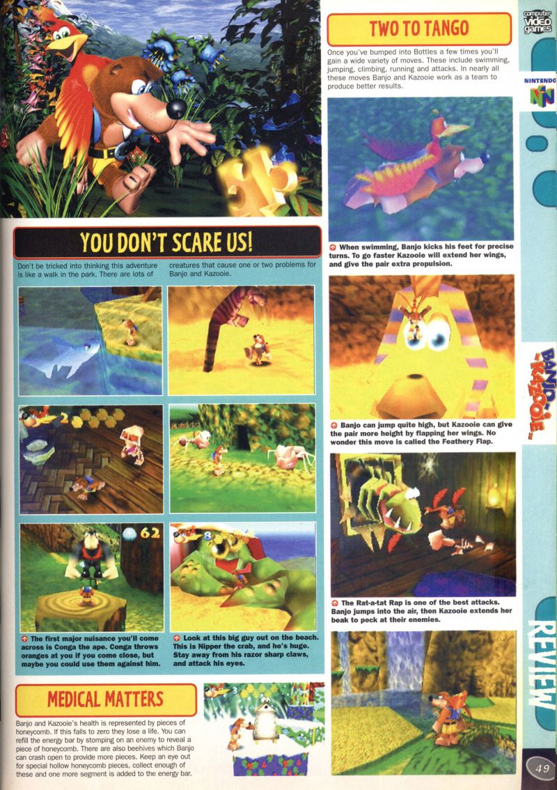 Banjo-Kazooie - Nintendo 64 - Nerd Bacon Magazine