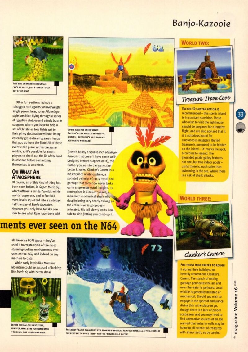 Banjo-Kazooie - Nintendo 64 - Nerd Bacon Magazine