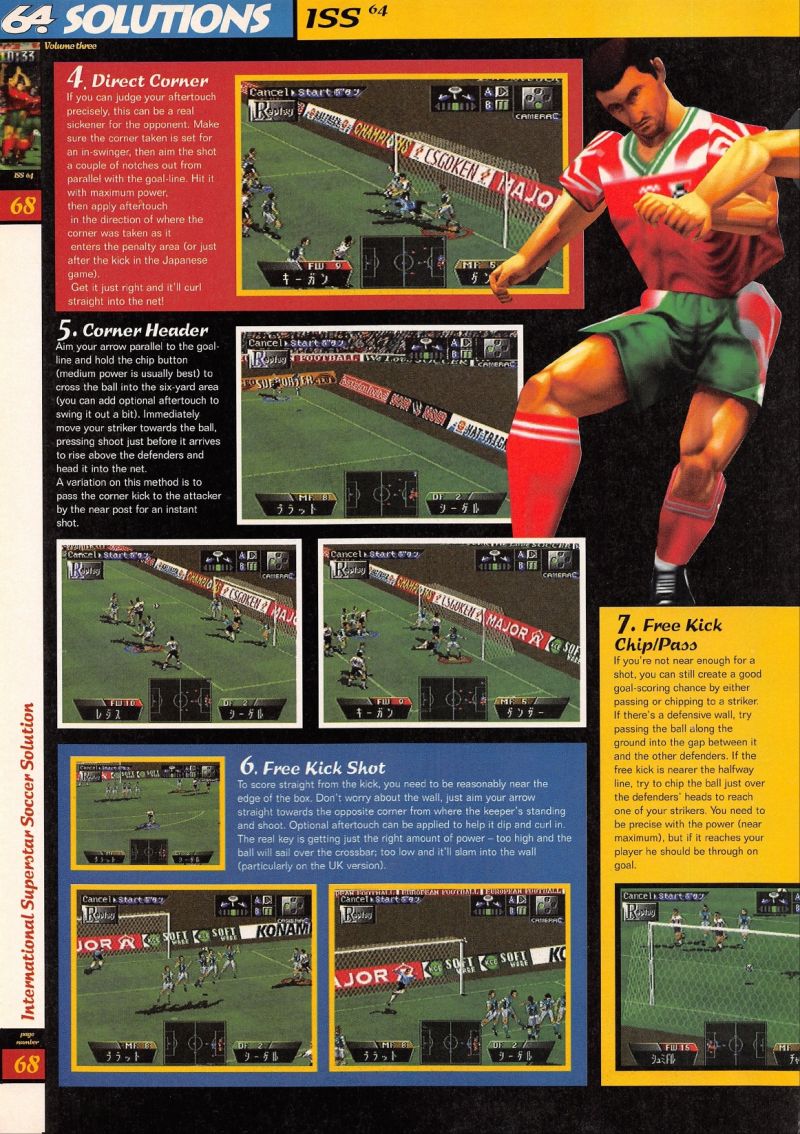 Nintendo64ever The Walkthroughs For The Game International Superstar Soccer 64 On Nintendo 64