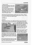 Scan of the walkthrough of Glover published in the magazine N64 24 - Bonus Double Game Guide: F-Zero X / Glover, page 5