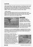 Scan de la soluce de Glover paru dans le magazine N64 24 - Supplément Double guide de jeu : F-Zero X / Glover, page 6