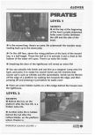 Scan de la soluce de Glover paru dans le magazine N64 24 - Supplément Double guide de jeu : F-Zero X / Glover, page 7