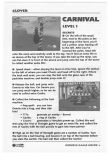 Scan of the walkthrough of Glover published in the magazine N64 24 - Bonus Double Game Guide: F-Zero X / Glover, page 10