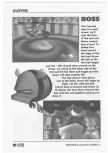 Scan de la soluce de Glover paru dans le magazine N64 24 - Supplément Double guide de jeu : F-Zero X / Glover, page 12