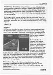Scan of the walkthrough of Glover published in the magazine N64 24 - Bonus Double Game Guide: F-Zero X / Glover, page 23