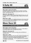 Scan du suplément The Nintendo 64 Compendium, page 48