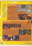 Scan of the walkthrough of Mischief Makers published in the magazine X64 04 - Bonus 32 pages of unseen walkthroughs, page 3