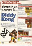 Scan of the walkthrough of Diddy Kong Racing published in the magazine X64 04 - Bonus 32 pages of unseen walkthroughs, page 1